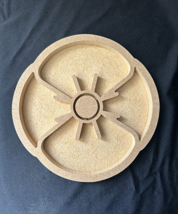 Poppy Flower Tray – Great For Autumn Parts Play Filled With Either Rice Or Coloured Sand - Image 1