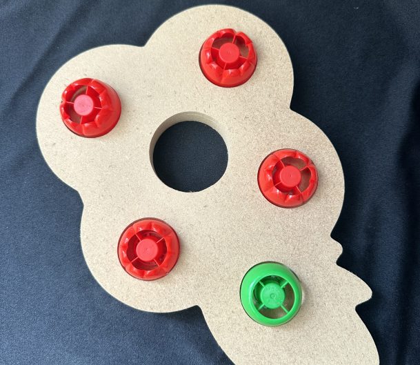 Poppy Flower Pouch Shape - Great Pouch Lid Or Loose Parts Play