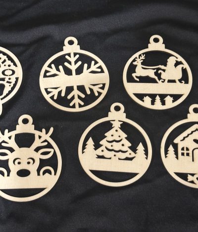Personalised Christmas Decoration - Ideal For Christmas Crafts & Gifts