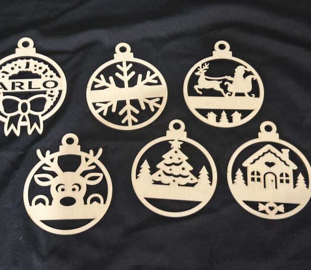 Personalised Christmas Decoration - Ideal For Christmas Crafts & Gifts