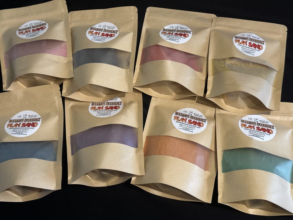 600g Coloured Play Sand - Great For Sensory Trays & Activities