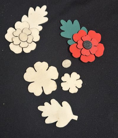 Self Assembly Poppy - Great For Remembrance Day Projects