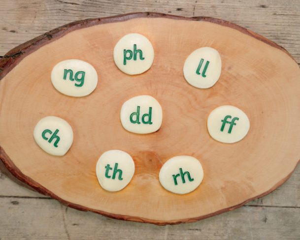 Yellow Door Alphabet Pebbles – Welsh Supplementary Set