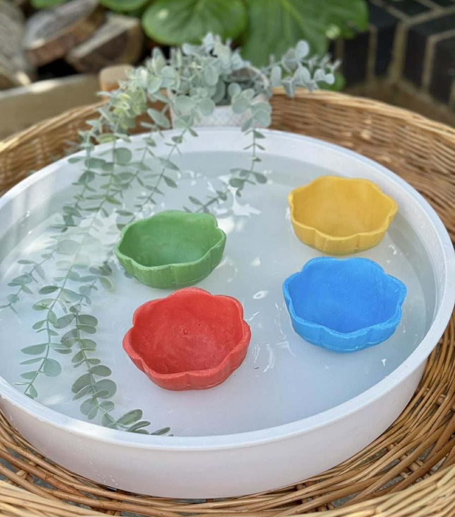 Yellow Door Flower Bowls