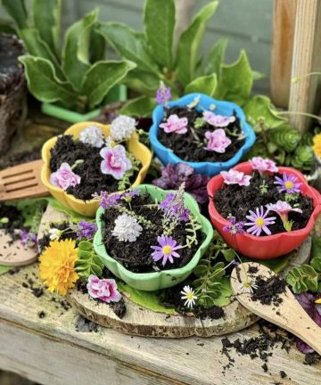 Yellow Door Flower Bowls - Image 3