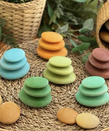 Yellow Door Natural Sorting Stones – Nature collection - Image 4