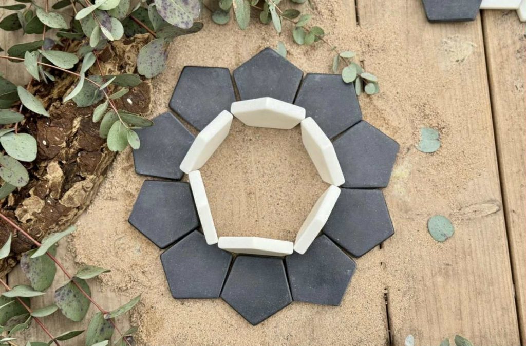Yellow Door Patterning Pentagons