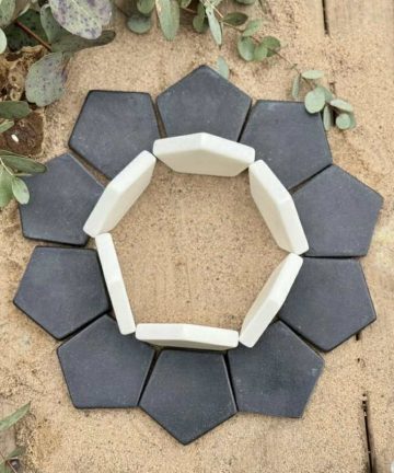 Yellow Door Patterning Pentagons - Image 2