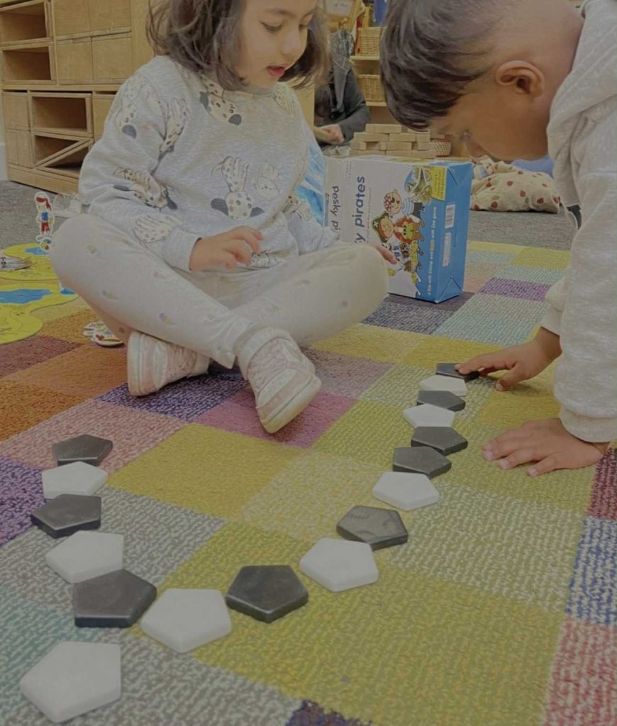 Yellow Door Patterning Pentagons