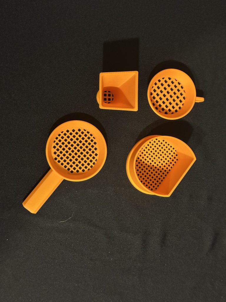 3D Printed Play Sieve's - Great For Sifting Sand, Rice Or Chickpeas For Fine Motor Skill Activities & Messy Play