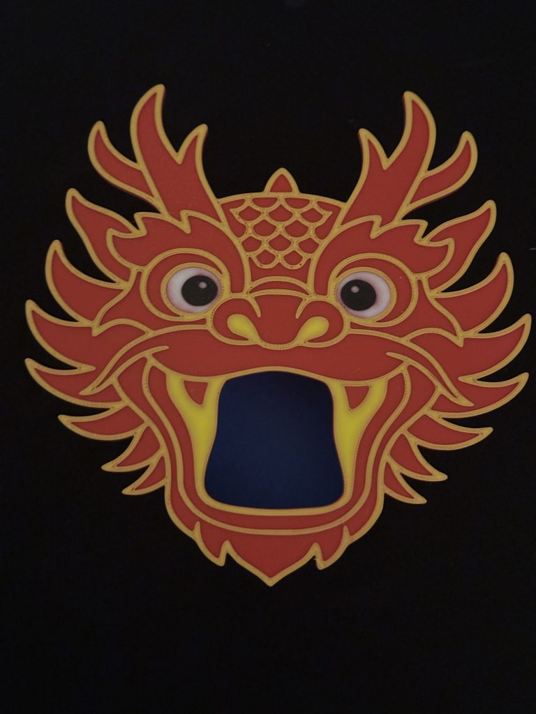 Dragon Feeding Face – Great For Chinese New Year Projects and To Help Little Hands With Coordination