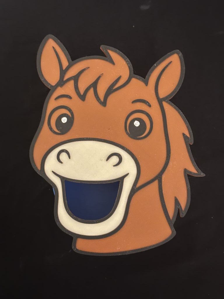 Horse Feeding Face – Great For Chinese New Year Or Animal Projects and To Help Little Hands With Coordination