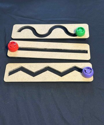 Pouch Pre writing Boards - Great for building hand muscles for writing skills, improving dexterity and supporting early pencil control. - Image 5