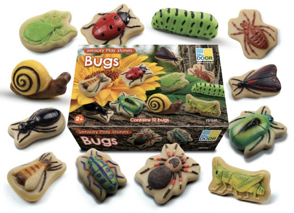 Yellow Door Bugs – Sensory Play Stones