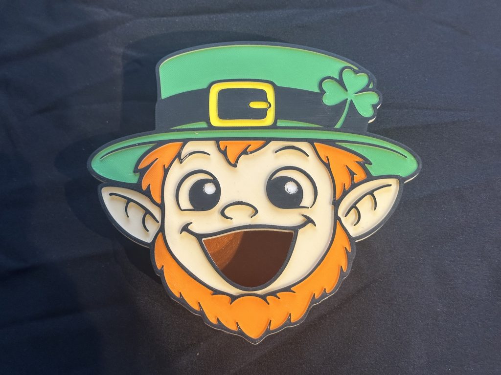 leprechaun Feeding Face – Great For St Patricks Day Projects and To Help Little Hands With Coordination