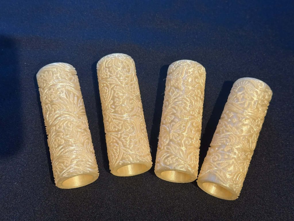 3D Printed Summer Rollers - Great for play dough, damp sand or clay, these rollers create beautiful seasonal patterns and support hands-on, creative play