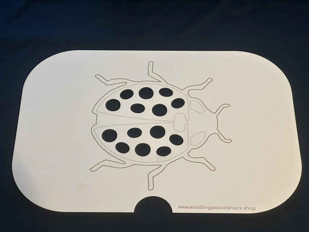 IKEA Flisat Ladybird Hole lid - Perfect for Flisat Sensory Play Tables