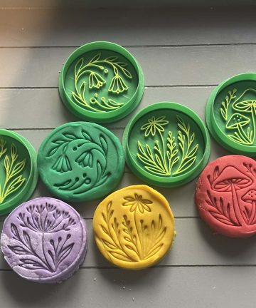 3D Printed Nature Flowers Cookie Cutters – Great For Use with Play Dough & Clay, damp sand or cookie - Image 2