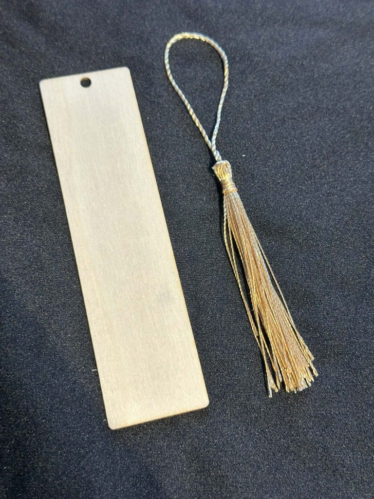 Plywood Bookmark - A simple and fun craft item, perfect for creating personalised gifts