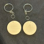 Round blank Keyring - A simple and fun craft item, perfect for creating personalised gifts
