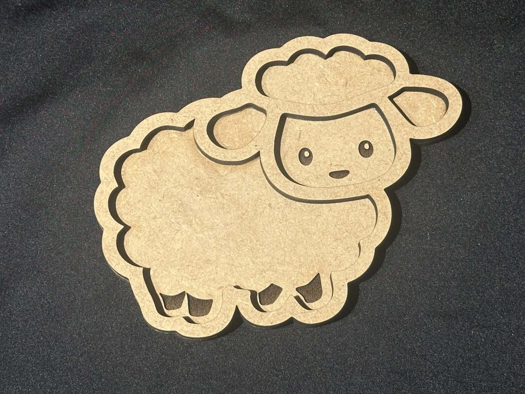 Sheep Sensory Play Tray - Perfect for sensory play with rice, chickpeas and other loose materials, making learning fun and hands-on