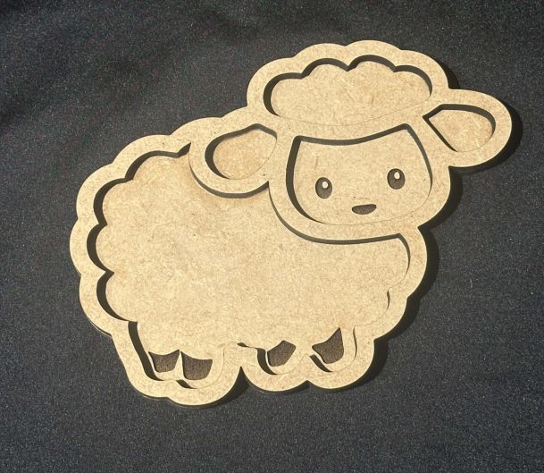 Sheep Sensory Play Tray - Perfect for sensory play with rice, chickpeas and other loose materials, making learning fun and hands-on