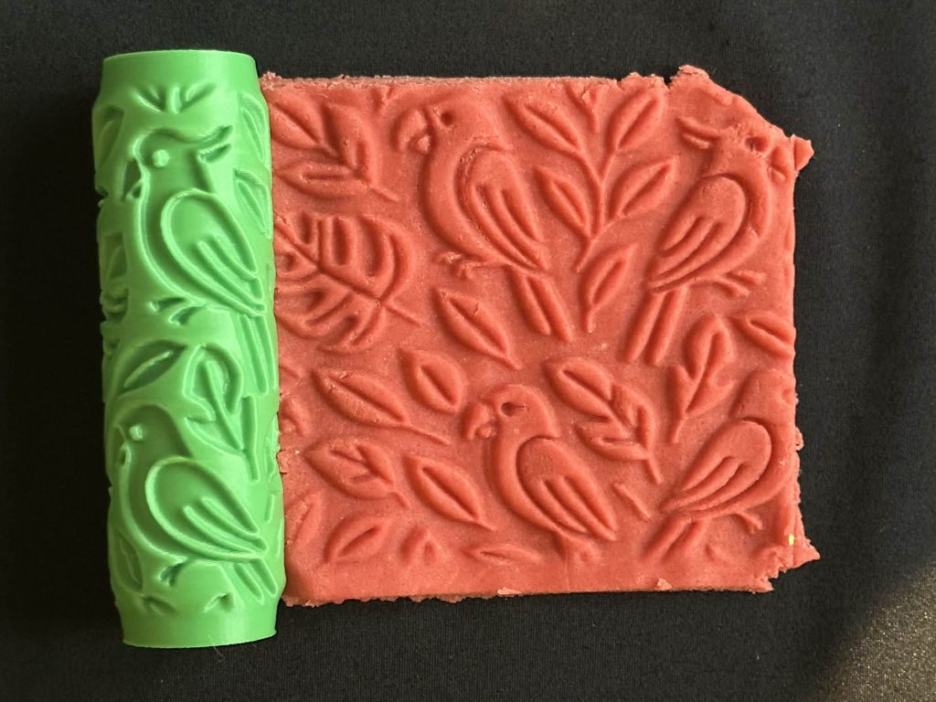 3D Printed Rain Forest  Rollers – Great for play dough, damp sand or clay, these rollers create beautiful patterns and support hands-on, creative play