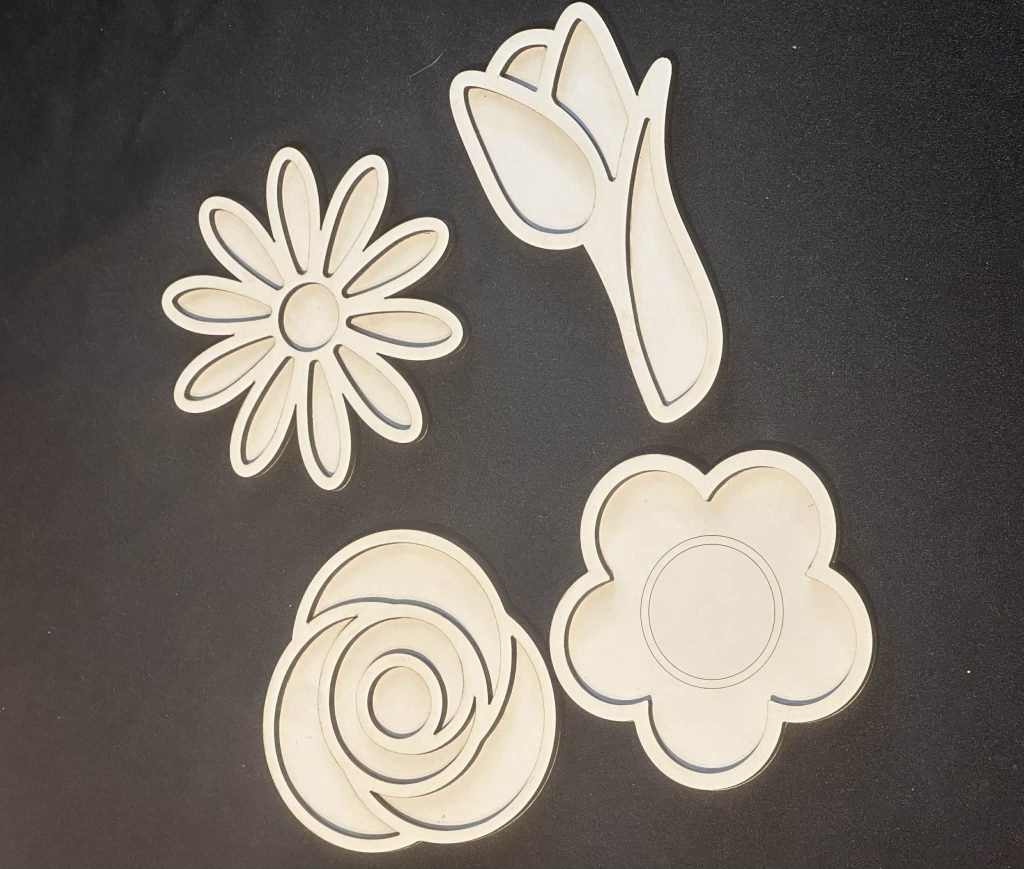 Mini Flower Trays x 4 – Great For Sensory Play tray, spring, or  summer activities Part Of Our Essential Range