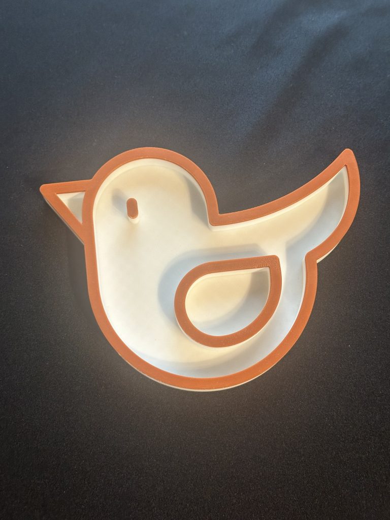 3D Printed Bird Tray - Ideal For Sensory Play Filled With Rice Or Sand Or For Spring, Summer Or Nature Projects
