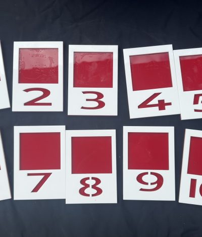 Acrylic Number Trays – A fantastic hands-on resource to support early maths and writing skills through play.