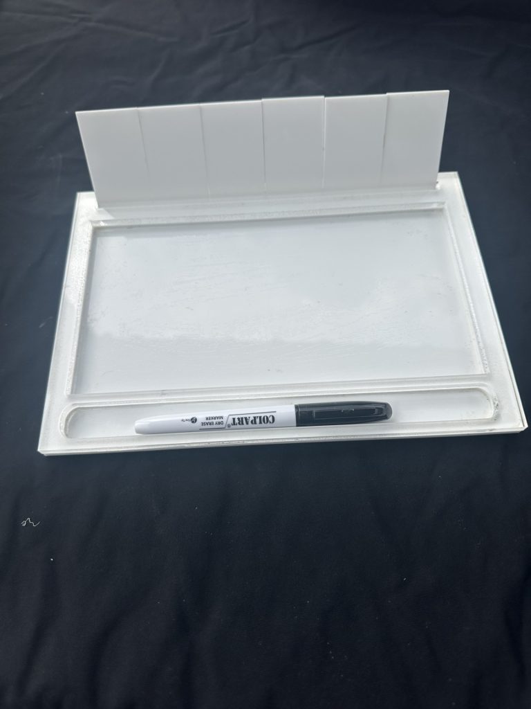 Acrylic Sand Writing Tray - Ideal for mark making and strengthen hand muscles for writing