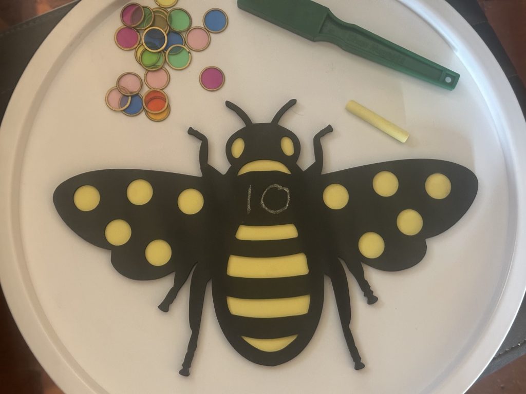 Bee 10 Frame - A fun, hands-on way to support early maths learning through play!