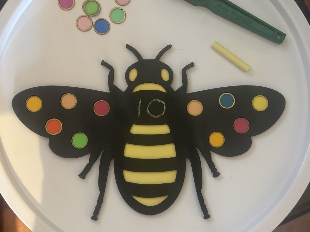Bee 10 Frame - A fun, hands-on way to support early maths learning through play!