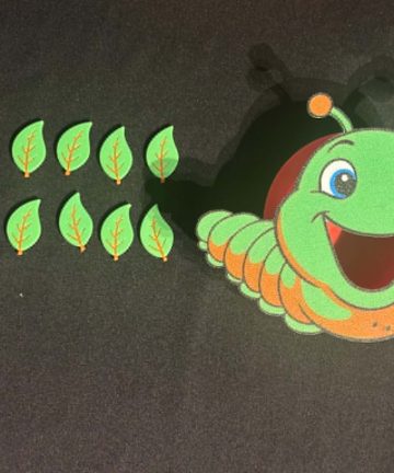 3D Printed Feeding Caterpillar Face - Great for fine motor skills activities - Image 2