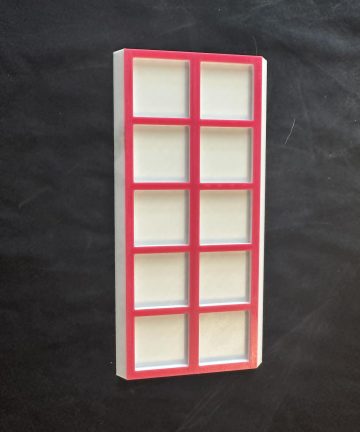 3D printed Ten frame - Great for play Dough, Damp sand or just adding to any activity - Image 1