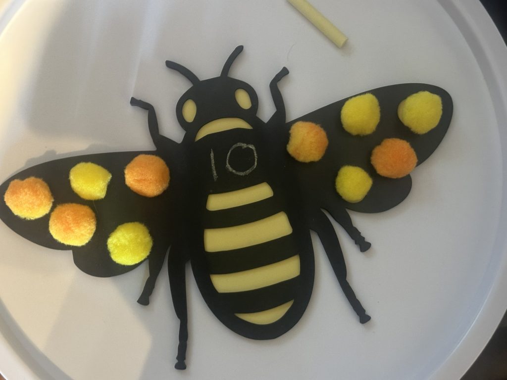 Bee 10 Frame - A fun, hands-on way to support early maths learning through play!