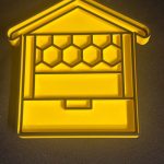Bee Hive sensory play tray