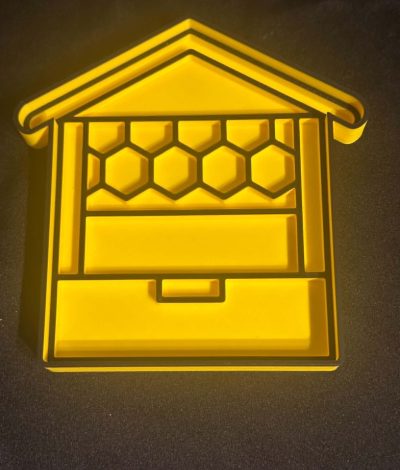 Bee Hive sensory play tray - great for sensory play trays