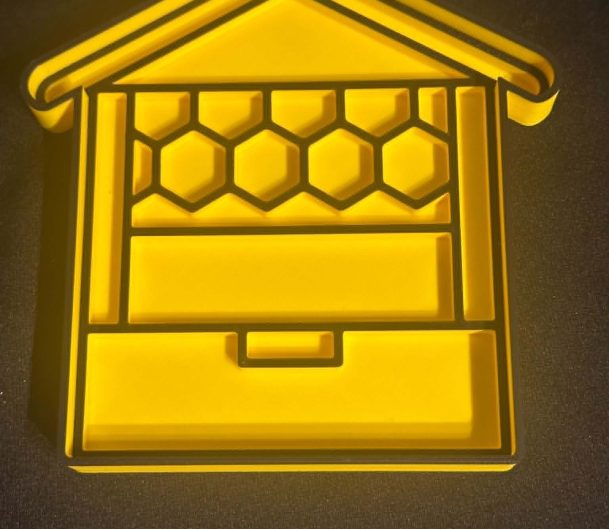 Bee Hive sensory play tray - great for sensory play trays