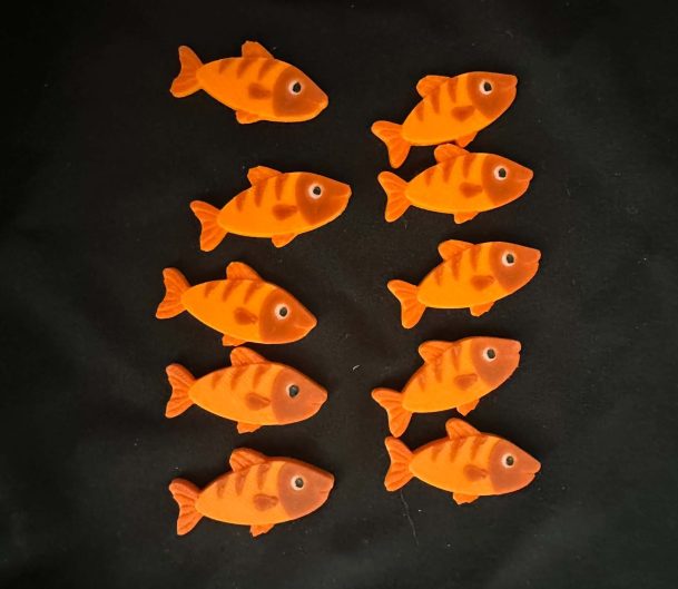 Counting Tokens Fish x10 - These adorable counting tokens are perfect for learning through play