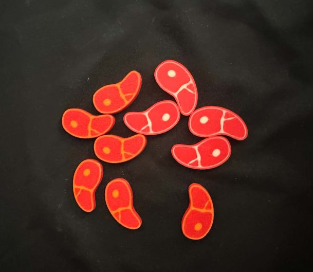 Counting Tokens Meat x10 - These adorable counting tokens are perfect for learning through play