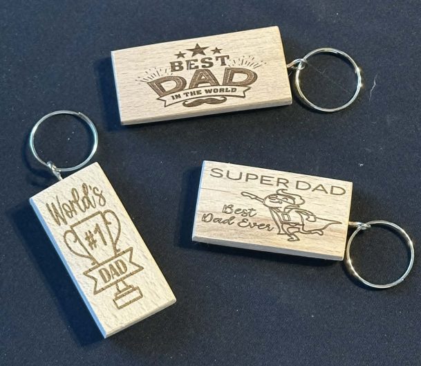 Father’s Day Keyrings - Great gift for any Dad