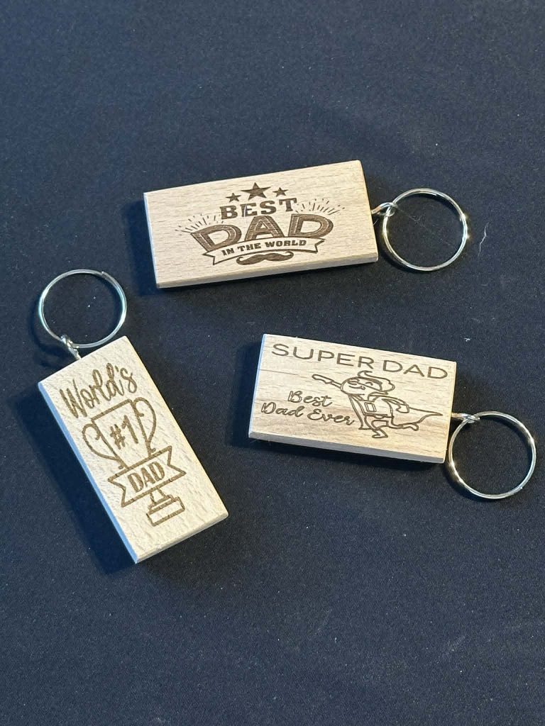 Father’s Day Keyrings - Great gift for any Dad