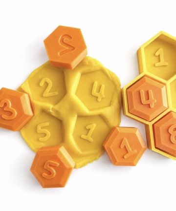 3D Printed Honeycomb Number board - Image 3
