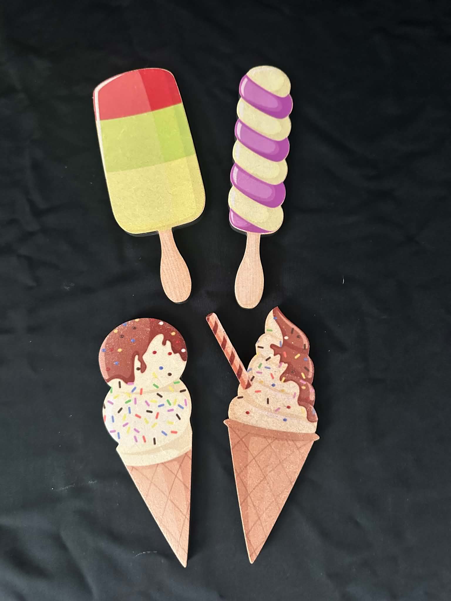 Ice Cream and Ice lolly set