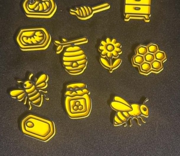 Mini Bee Themed Tokens