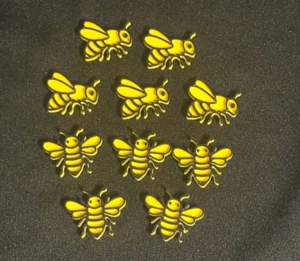 Mini Bee Tokens x10