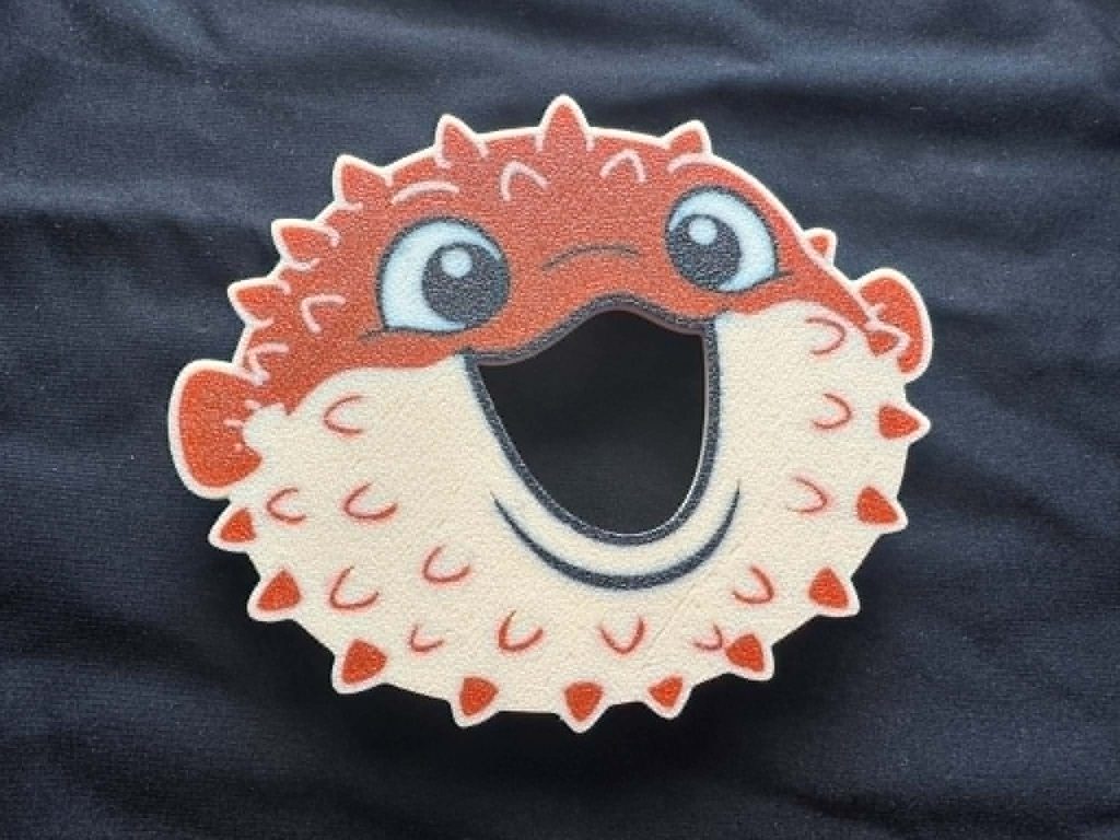 3D Printed Feeding Faces - Great for fine motor skills activities
