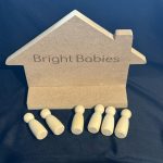 Self Registration Flat Peg House Doll2
