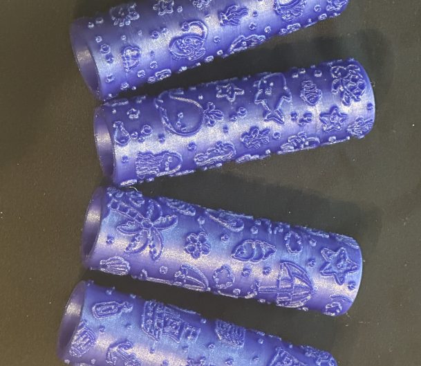 3D Printed Ocean/Sea Side Rollers – Great for play dough, damp sand or clay, these rollers create beautiful patterns and support hands-on, creative play